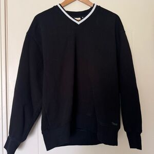 TNS Black V-Neck Sweater